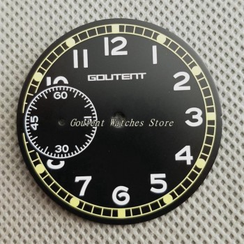 36.8mm Watch Dial Kit ETA 6497 Seagull ST36 Movement Sterile Watch Faces