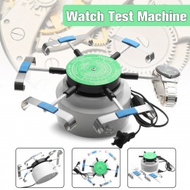 Cymii US Standard 110V-220V Professional Automic-Test Cyclotest Watches Tester Watch Test Machine Six Watches Position