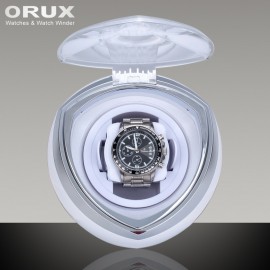 ORUX New Arrival White Single Watch Winder for automatic watches watch box automatic winder storage display case box