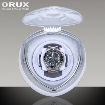 ORUX New Arrival White Single Watch Winder for automatic watches watch box automatic winder storage display case box