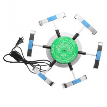 Professional Automatic Test Cyclotest Watch Tester Watch Machine Watch Winders for Six Watches At One Time 110V-220V US Plug