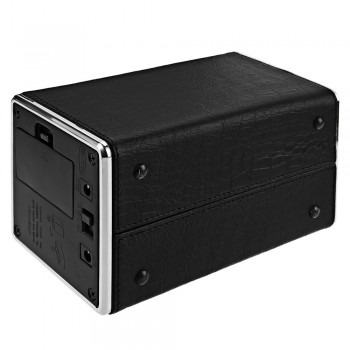 Automatic Rotation Watch Box Winder Display Boxes Transparent Cover Jewelry Storage Organizer US Plug Caixa De Relogios