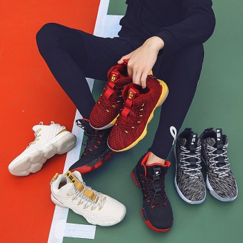 Men Basketball Sports Sneakers Shoes 2018 New Male Street Basketball Culture Sports Shoes High Quality Sneakers Shoes for Men