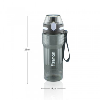 Fissman BPA Free Tritan Material 2019 New 620 ml Water Bottle Drinkware Camping Hiking Travel My Drink Water Sport Bottle