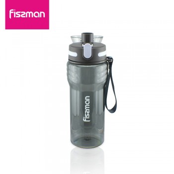 Fissman BPA Free Tritan Material 2019 New 620 ml Water Bottle Drinkware Camping Hiking Travel My Drink Water Sport Bottle