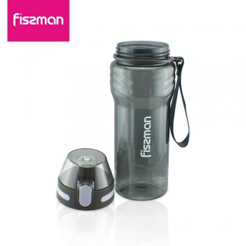 Fissman BPA Free Tritan Material 2019 New 620 ml Water Bottle Drinkware Camping Hiking Travel My Drink Water Sport Bottle