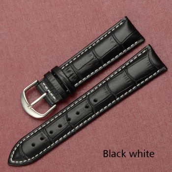 band for watch genuine cow leather men Watch women fashion bracelet  strap wristband 12mm 14mm 16mm 18mm 19mm 20mm 22mm 24mm