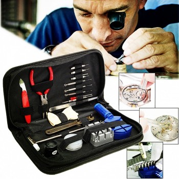 Set of Repair Table Tools Watch Tools Clock Repair Tool Kit Opener Link Pin Remover Set Spring Bar Watchmaker Tools