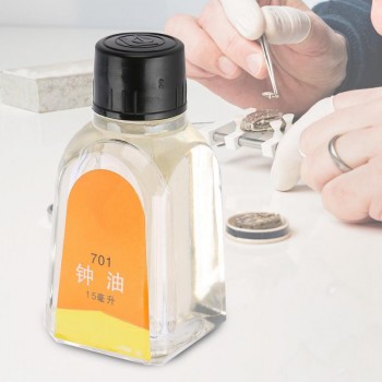 Watch Oil for All Watches Pocket Watch Repair movement Good quality Clock Lubricant Oil Cleaning Watch Tool Accessories 701-15ml
