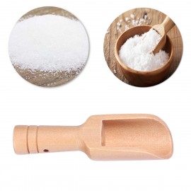 3pcs Nontoxic Ecofriendly Wooden Bath Salt Spoon Candy Spoon Scoops Kitchen Supplies Cutlery Tableware wholesale