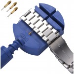 Hot Sell !!! Watch Band Adjust Tool Slit Strap Bracelet Chain Pin Remover WatchBand Adjuster Repair Tool Kit Watch Accessories