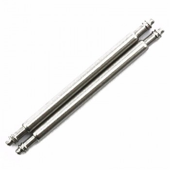20pcs 1.5mm Stainless Steel Watch Band Strap Spring Bar Pins Repair Watchmaker Link Pins Remove Tools 18mm 20mm 22mm 24mm Sliver