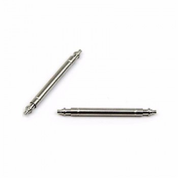 20pcs 1.5mm Stainless Steel Watch Band Strap Spring Bar Pins Repair Watchmaker Link Pins Remove Tools 18mm 20mm 22mm 24mm Sliver