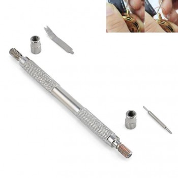 Timezone#30 Watch Tool Set Spring Bar Repair Strap Band Link Remover Jewelry 2 IN1 Pin Free Shipping