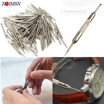 Repair Tools Metal Silver Bracelet Multifunctional Watch Band Opener Strap Replace Spring Bar Connecting Pin Remover Tool Opener