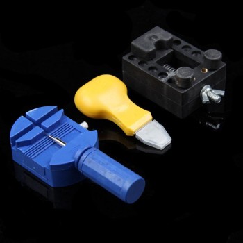 13/27pcs Watch Repair Tools Kit Watch Case Opener Watch Link Spring Bar Remover Screwdrivers Tweezers Watchmaker Repair Devices