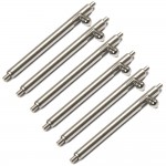 Bemorcabo 6 Pcs 1.8mm Diameter Stainless Steel Watch band Spring Bars,Quick Release Watch Pins 18mm,20mm,22mm