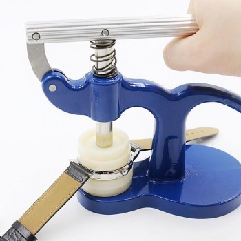 Watch Back Closer Watchmaker-tools Repair Tool Set Press Set Repair Tool Set Plastic Case Crystal Glass Hand-tools with 12 Dies