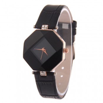 OTOKY relogio feminino reloj mujer Leather Womens Quartz Bracelet Watch Crystal Diamond Wrist Watch #23 2017 Gift 1pcs