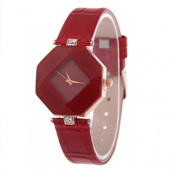 OTOKY relogio feminino reloj mujer Leather Womens Quartz Bracelet Watch Crystal Diamond Wrist Watch #23 2017 Gift 1pcs