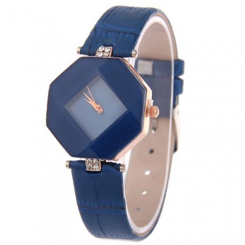 OTOKY relogio feminino reloj mujer Leather Womens Quartz Bracelet Watch Crystal Diamond Wrist Watch #23 2017 Gift 1pcs