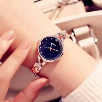 KEZZI Brand Women Stainless Steel Watch Ladies Crystal Bright Star Bracelet Watches Dress WristWatch Montre Femme Mothers Day