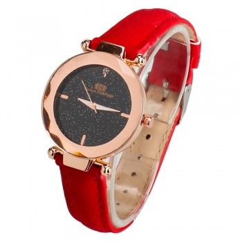 Exquisite Ladies Watch Starry Sky Female Leather Quartz Wrist Watch Elegant Women Watches Bracelet Watch Montre Femme 2018