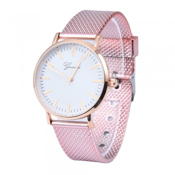 GENEVA Women Classic Quartz Silica Gel Wrist Watch Bracelet Watches Wristwatch Clock Gift luxury Reloj de dama Montre femme #35