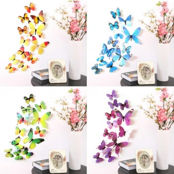 3D DIY Wall Sticker Stickers decorations for home 3d butterfly wall stickers  Room Decorations home decor