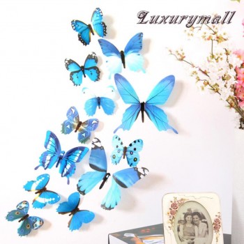 3D DIY Wall Sticker Stickers decorations for home 3d butterfly wall stickers  Room Decorations home decor