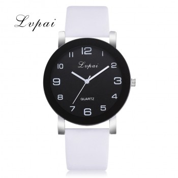 Lvpai Brand Bracelet Watch Women Fashion Leather Black Quartz Wrist Watches Ladies Clock Relogio Feminino Reloj Mujer