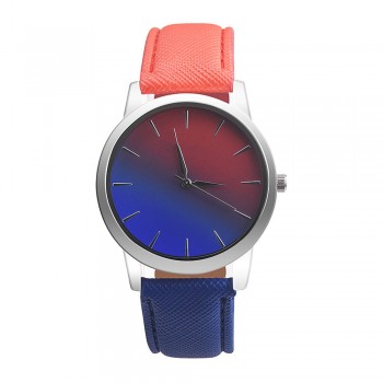 bayan kol saat Women Watch Quartz Wrist Watch Retro Rainbow Design Casual Leather Band Ladies Bracelet Watches reloj mujer 2018