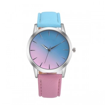 bayan kol saat Women Watch Quartz Wrist Watch Retro Rainbow Design Casual Leather Band Ladies Bracelet Watches reloj mujer 2018