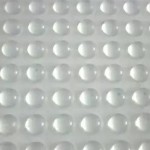 50pcs Self Adhesive Rubber Feet Pads Silicone Transparent Cupboard Door Close Buffer Bumper Stop Cushion for drawer cabinet