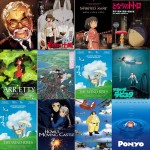 Miyazaki Hayao Collection Posters Anime Wall Stickers Home Decoration Totoro Spirited Away White Paper Prints CA6