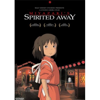 Miyazaki Hayao Collection Posters Anime Wall Stickers Home Decoration Totoro Spirited Away White Paper Prints CA6