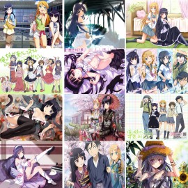 Anime Poster Wall Stickers Home Decoration Janpanese Cartoon