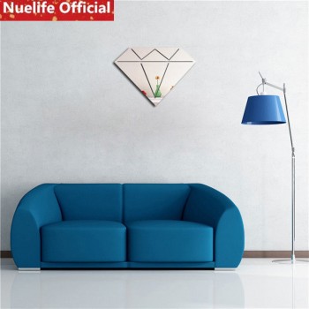 30x21cm Diamond combination design acrylic mirror stickers living room kids room bedroom office TV sofa background wall stickers