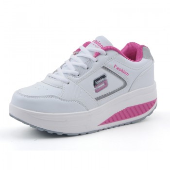 2017 Women sneakers walking shoes Slimming platform shoes women Fitness women shoes drop shipping st41