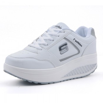 2017 Women sneakers walking shoes Slimming platform shoes women Fitness women shoes drop shipping st41