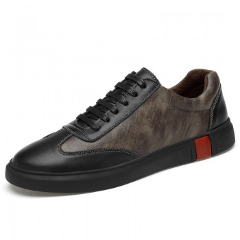 ONLYMONKEY Men Outdoor Walking Shoes Many Style Men Lace Up Sneakers Leather Material Waterproof Sport Shoes Large Size 36-46
