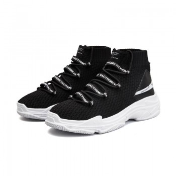 2018 Unisex Platform Sneakers Breathable Walking Shoes Women Men Sport Shoes 5 Cm Thick Sole Sock Platform Ladies Walking Shoes
