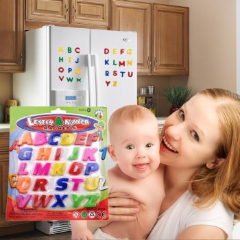 Toys-26pcs Fridge Magnets Colorful ABC Alphabet Fridge Magnet Early Learning Educational Home Decoration Drop shipping