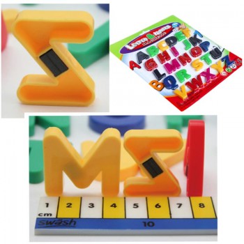 Toys-26pcs Fridge Magnets Colorful ABC Alphabet Fridge Magnet Early Learning Educational Home Decoration Drop shipping