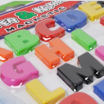 Toys-26pcs Fridge Magnets Colorful ABC Alphabet Fridge Magnet Early Learning Educational Home Decoration Drop shipping