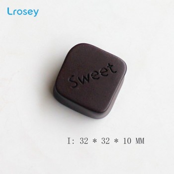 Simulation food chocolate Magnetic refrigerator sticker Home decoration accessories DIY cake message information Fridge Magnet
