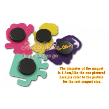 4PCS South Park Cartoon Figure Magnetic Fridge Magnet PVC Refrigerator Sticker Anime Magnet Kids Gift Home Decor Souvenir