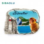 Gibraltar Travel craft fridge magnet for children souvenir tourism Resin stickers on the refrigerator Magnetic Home decor Figure