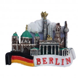 3D Berlin, Germany Attractions Memorial Handmade resin Refrigerator Fridge Magnet Home Decoration Craft Souvenir Collection NEW