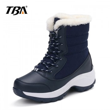 2018 TBA Snow Winter Shoes Womens Plush Warm Snow Shoes Ladies Winter Ankle Boots Female Outdoor Lightweight Snow Boots 35-41